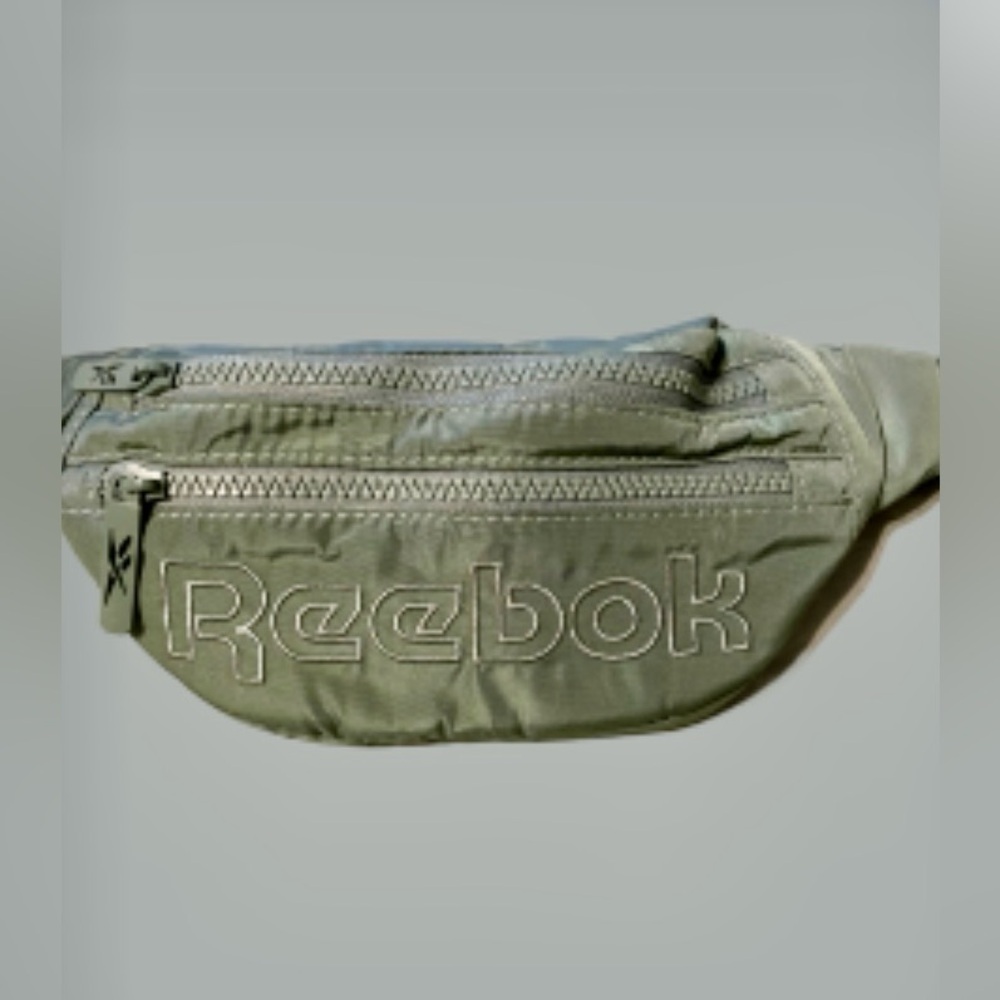 Green Reebok Fanny pack